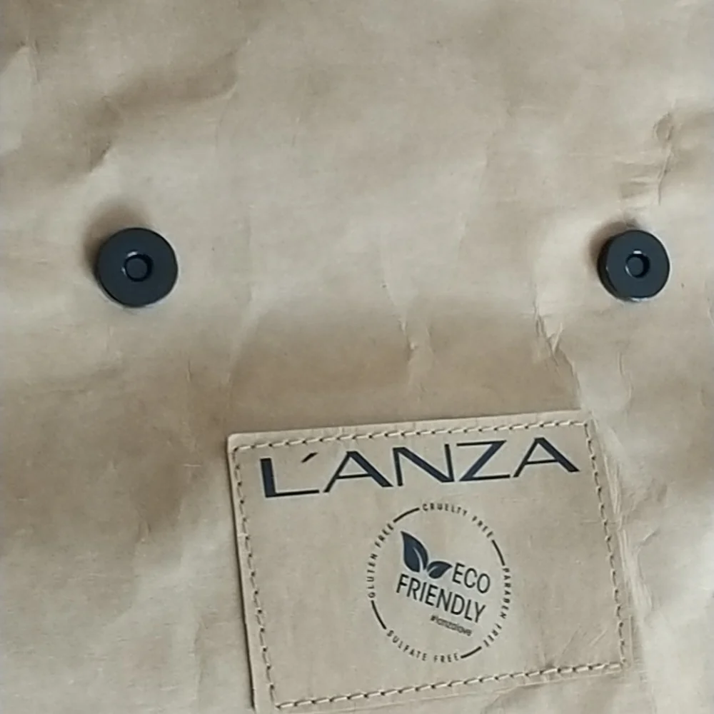 LANZA Washable Paper Messenger Bag